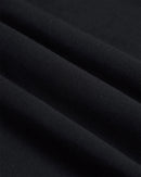 Moletom Algodão Orgânico Canguru Preto