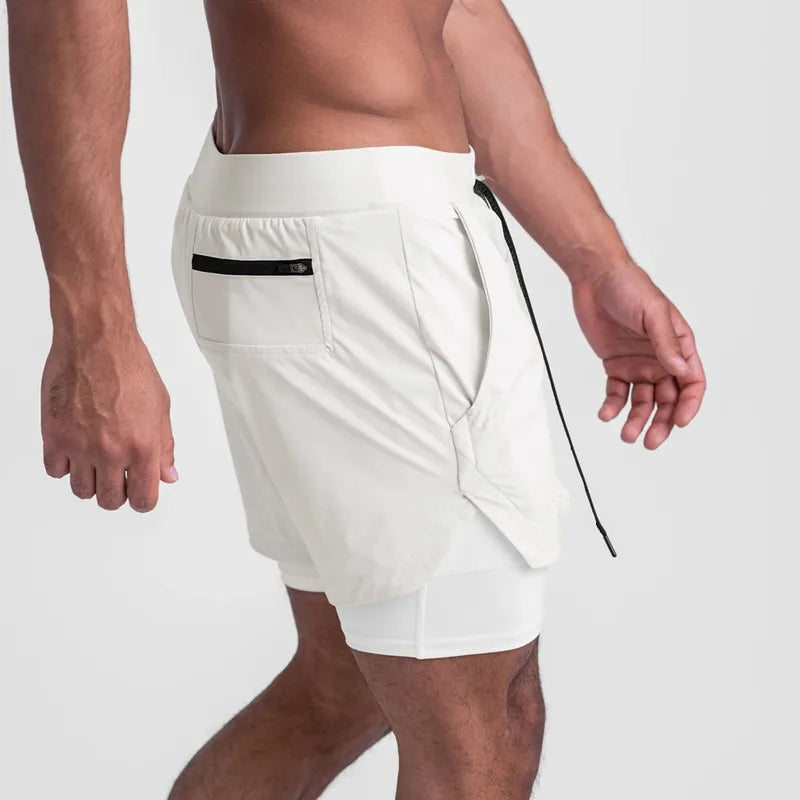 Shorts Dry-Fit™ de Compressão BZN - COMPRE 1 LEVE 2